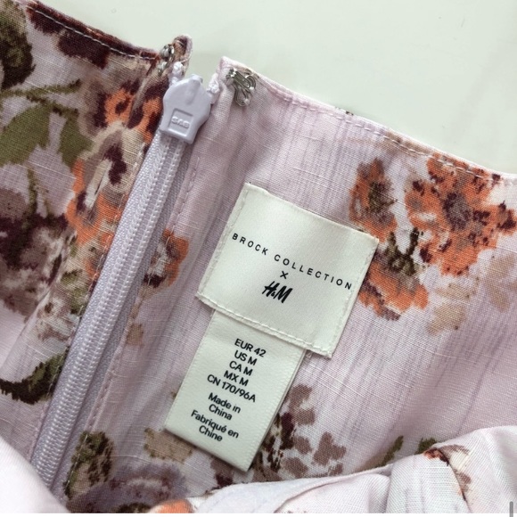 Brock X H&M Floral Bustier / Corset Dress Medium - Picture 4 of 16